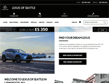 Tablet Screenshot of lexusofseattle.com